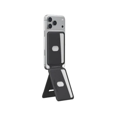 Skinarma magnetic foldable tripod with cardholder axis _ charcoal